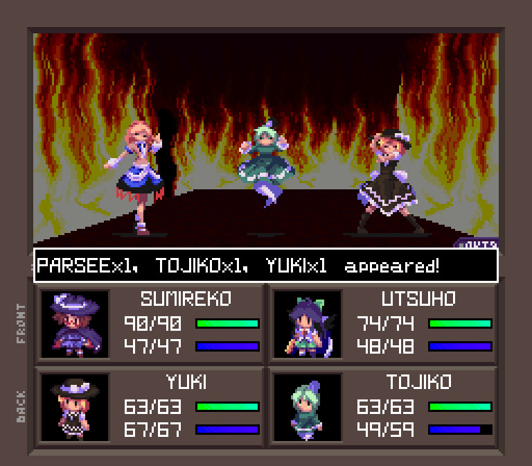 Touhou Artificial Dream in Arcadia