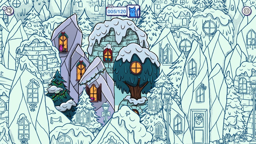 Hidden Cats in Santas Realm