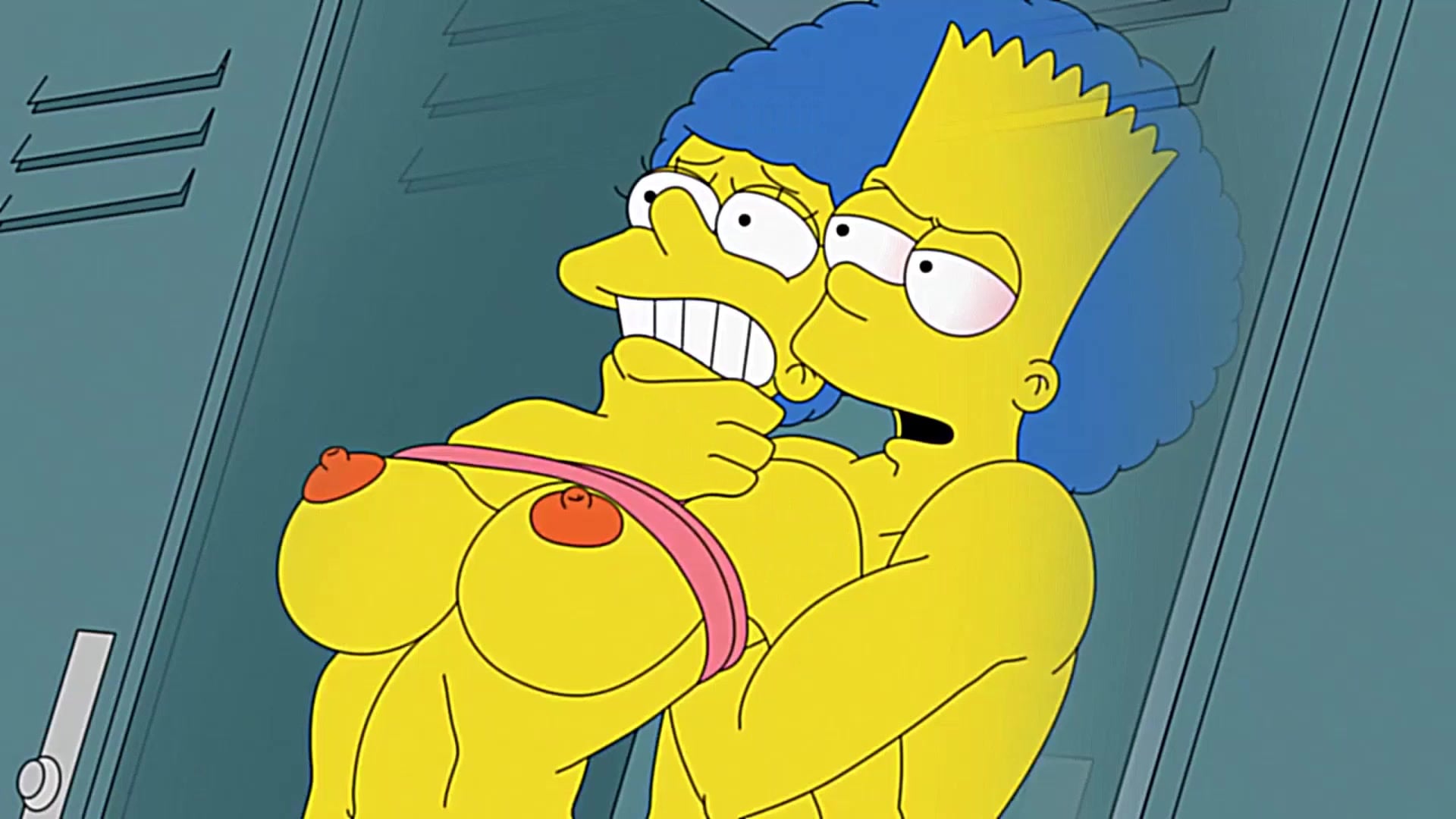 Marge And Bart In The Gym [Nikisupostat]