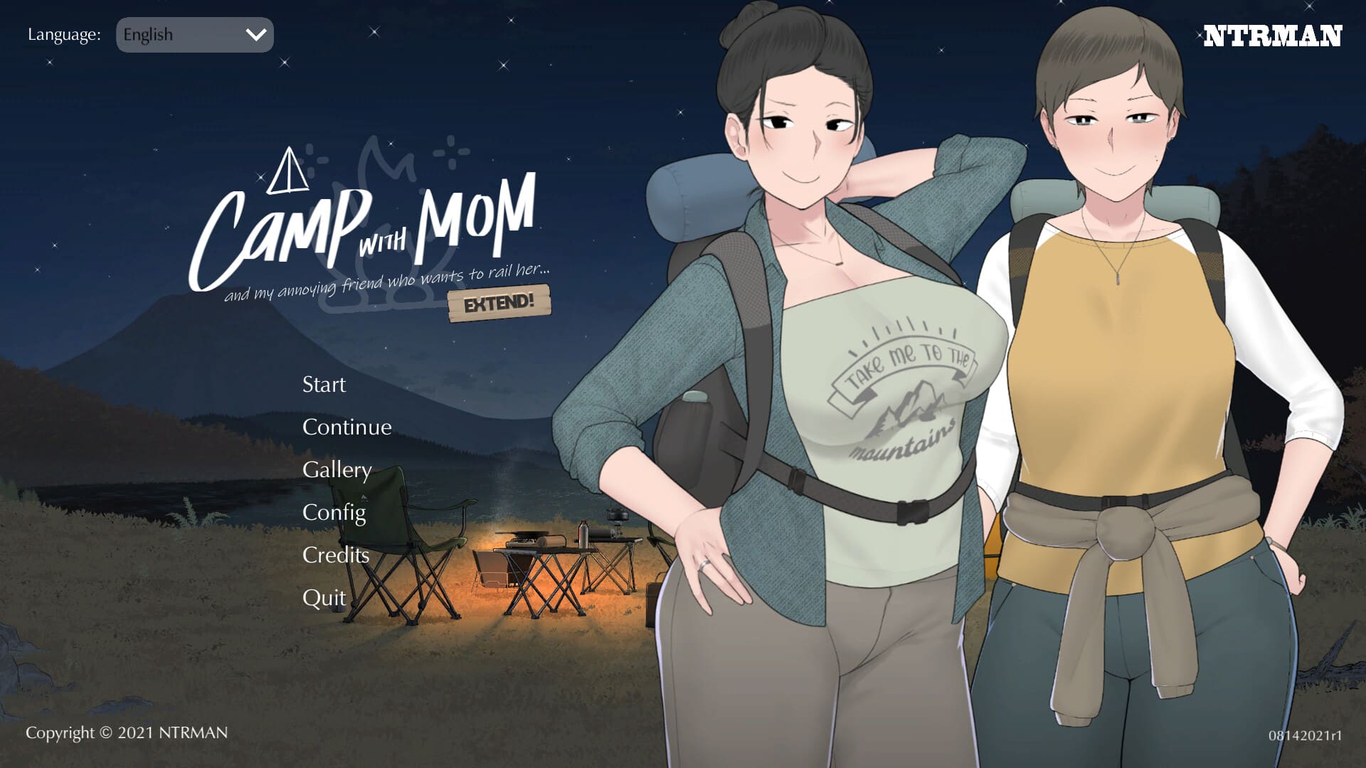Camp With Mom and My Annoying Friend Who Wants to Rail Her [v1.22] [Completed]