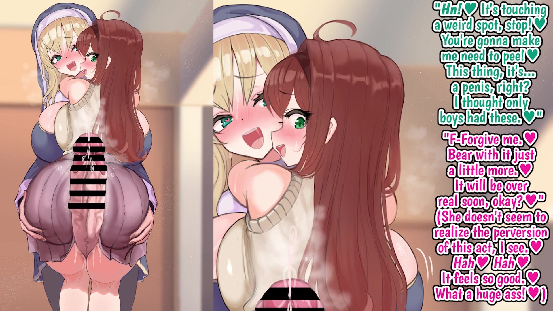 The Futanari Nun And The Young Seductress [Blacktan]