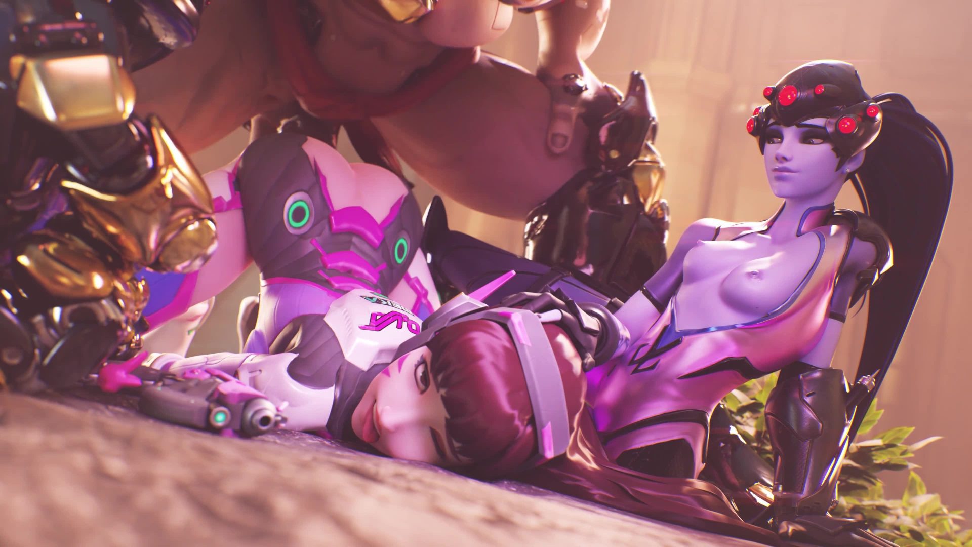 D.Va and Widow – Doom Ganked [Kreamu]