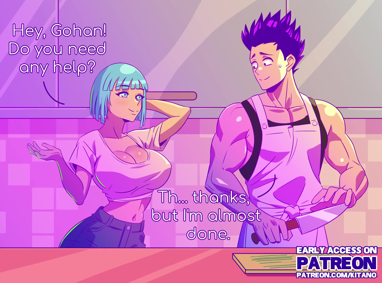 Helping Gohan Out [KitanoDake]