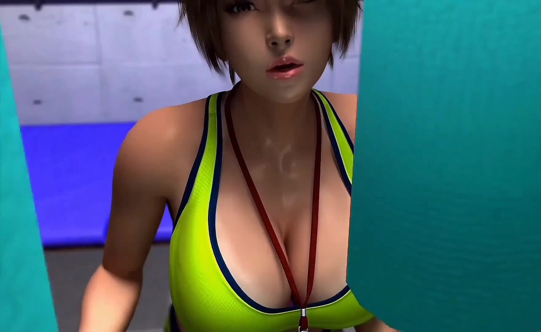 Sexy Trainer Sugimoto Paizuri Titty Fuck [Umemaro]