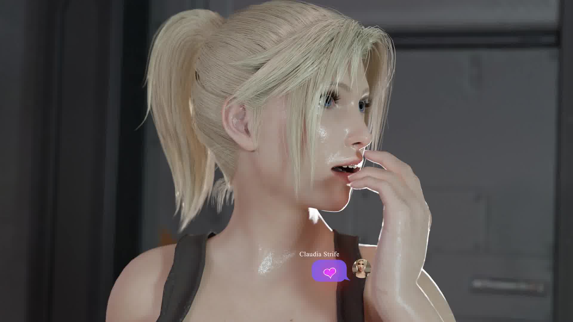 Claudia Strife Bathroom [ENG-SUB] [NikeNike]