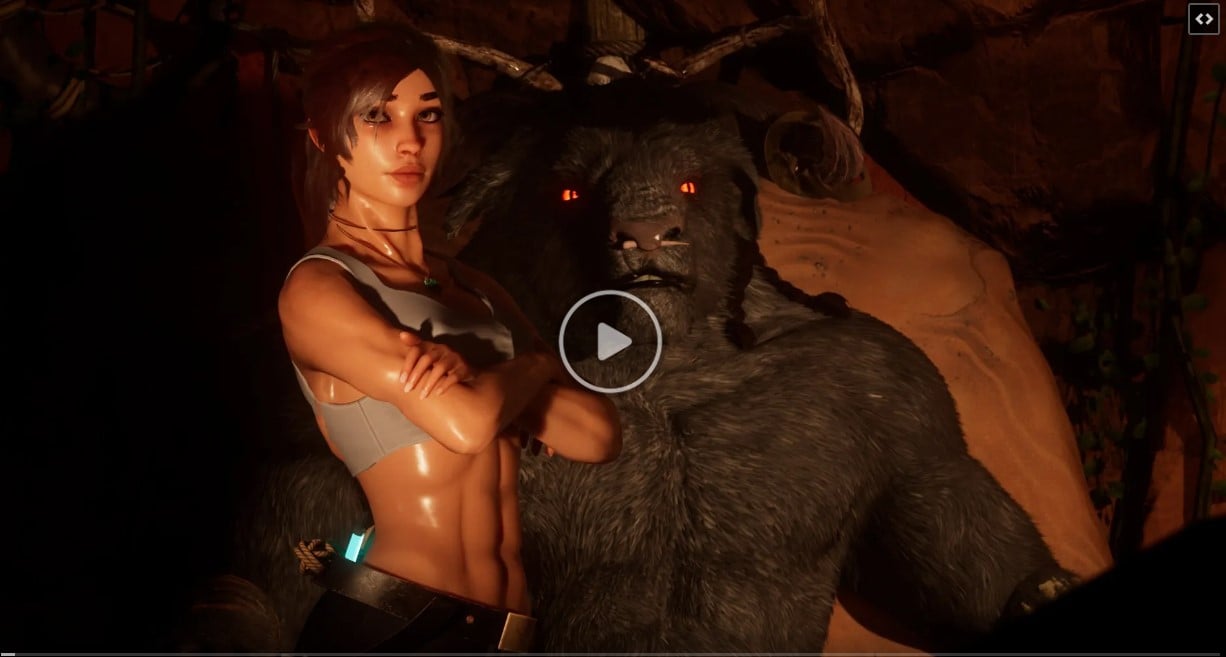 Wild Life Lara x Minotaur [Adeptus Steve]