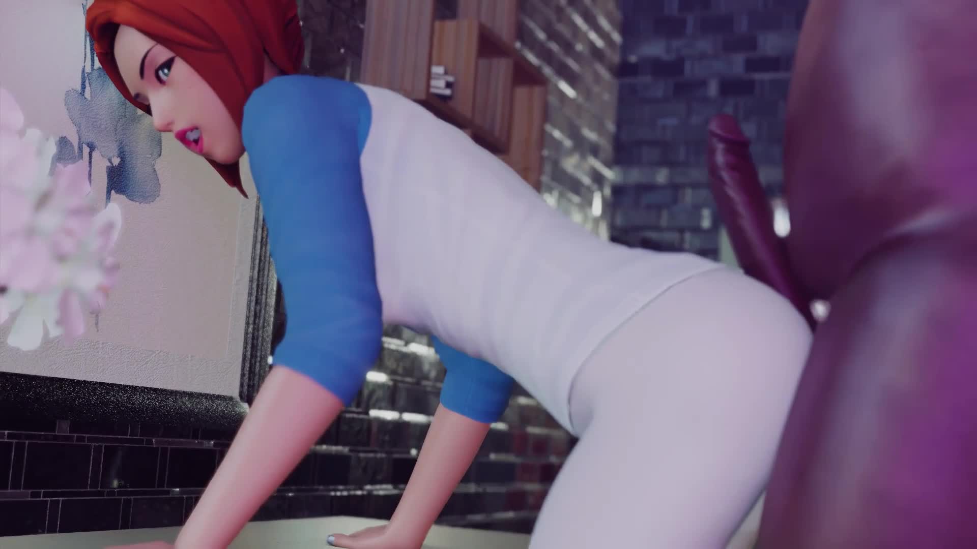 Gwen Tennyson Bend Over Assjob [Kishi]