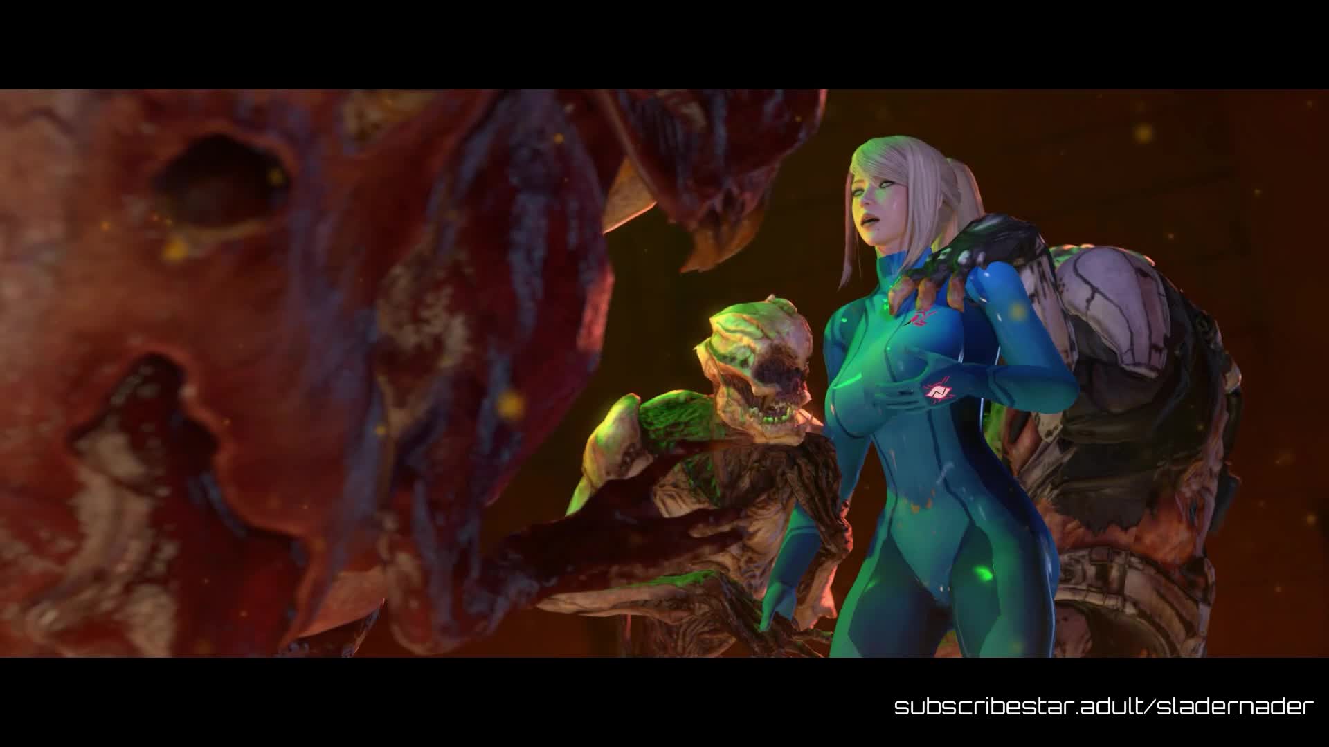 Samus In Hell | Queen of Hell: Part I [SladerNader]