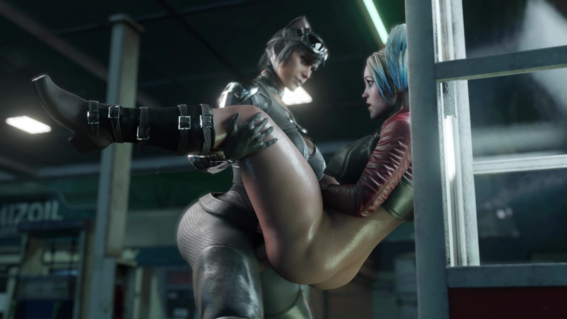 Harley Quinn & Cat Woman [FUTA] [Tokpok3D]
