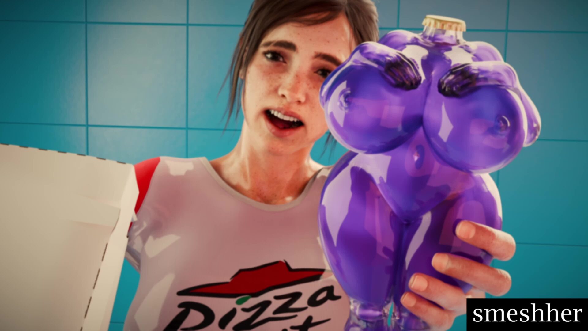 Ellie | Pizza Slut Part 2 [4K] [Smeshher]