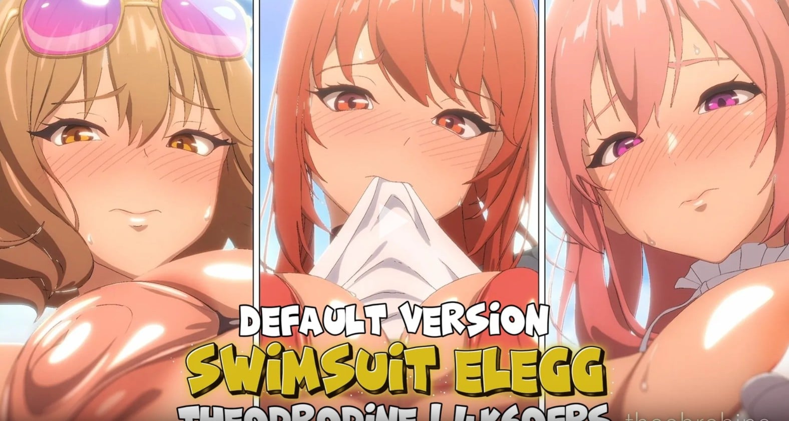 Swimsuit Elegg [FUTA] [4K60FPS] [Theobrobine]