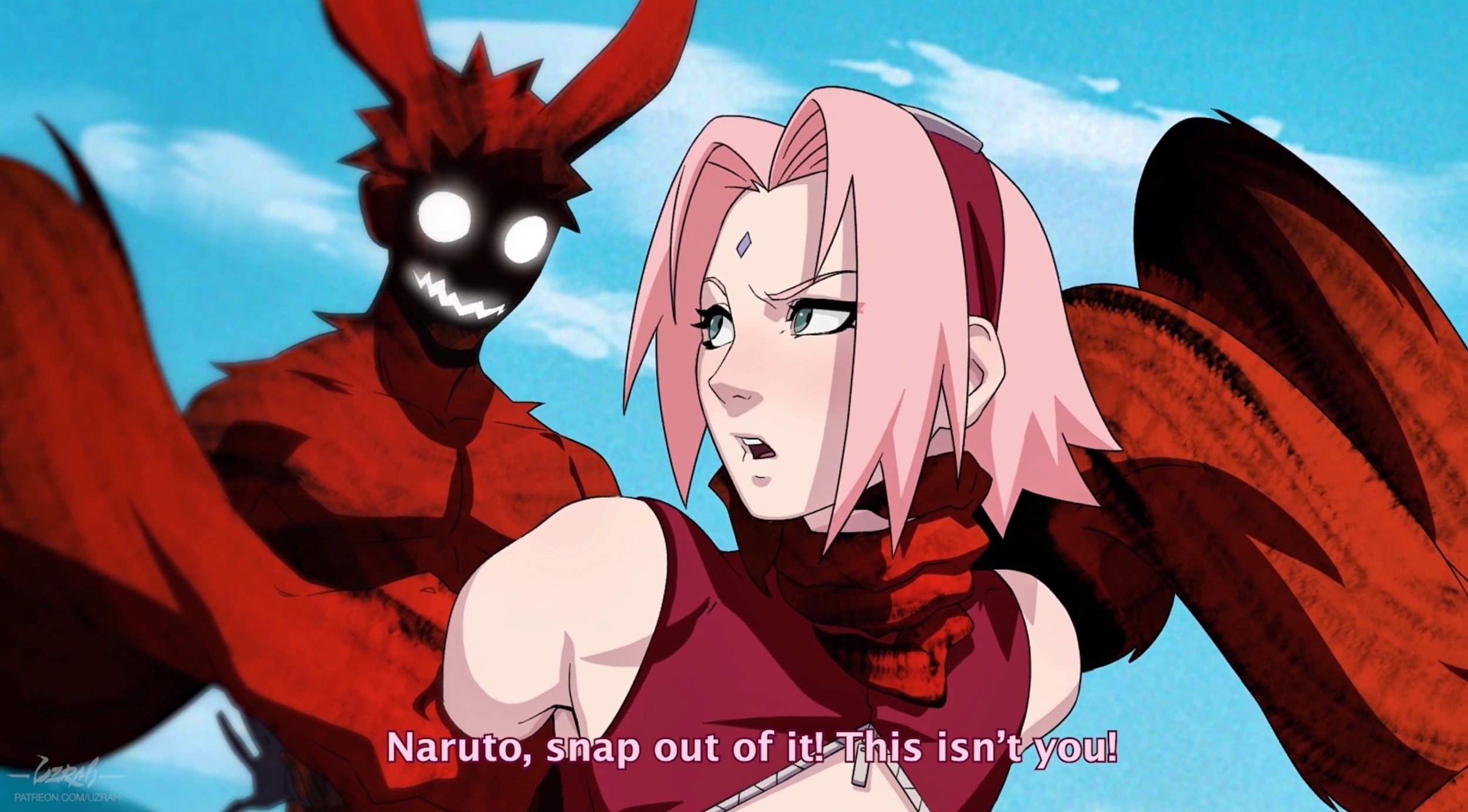 Sakura x Naruto 4 Tails Full Released [4K] [Uzrah]