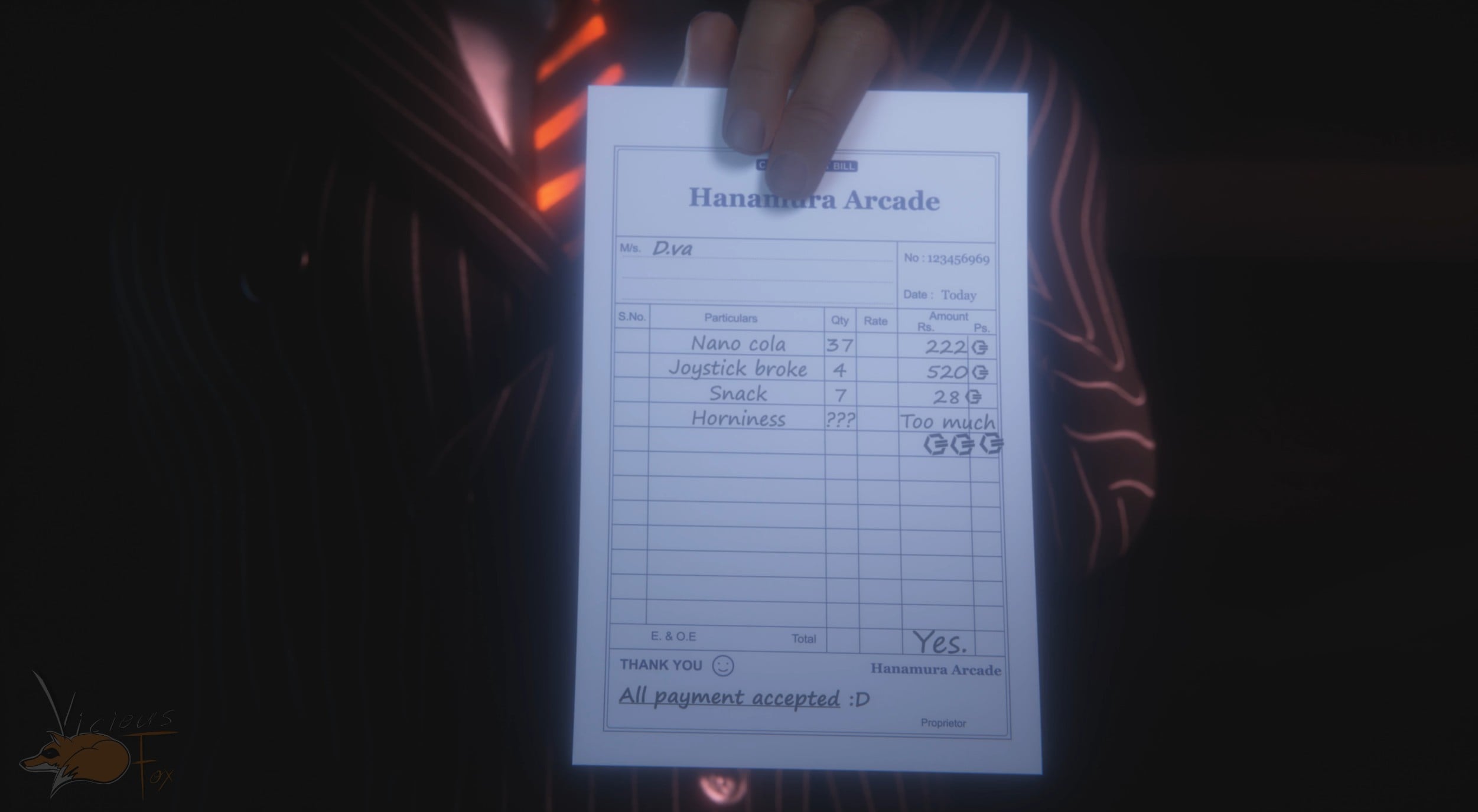 D.Va’s Bill [ViciousFox]