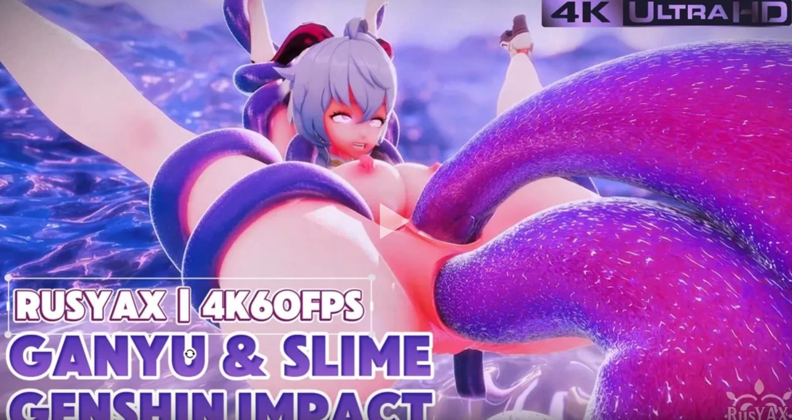 Ganyu & Slime [4K60FPS] [RusYAX]