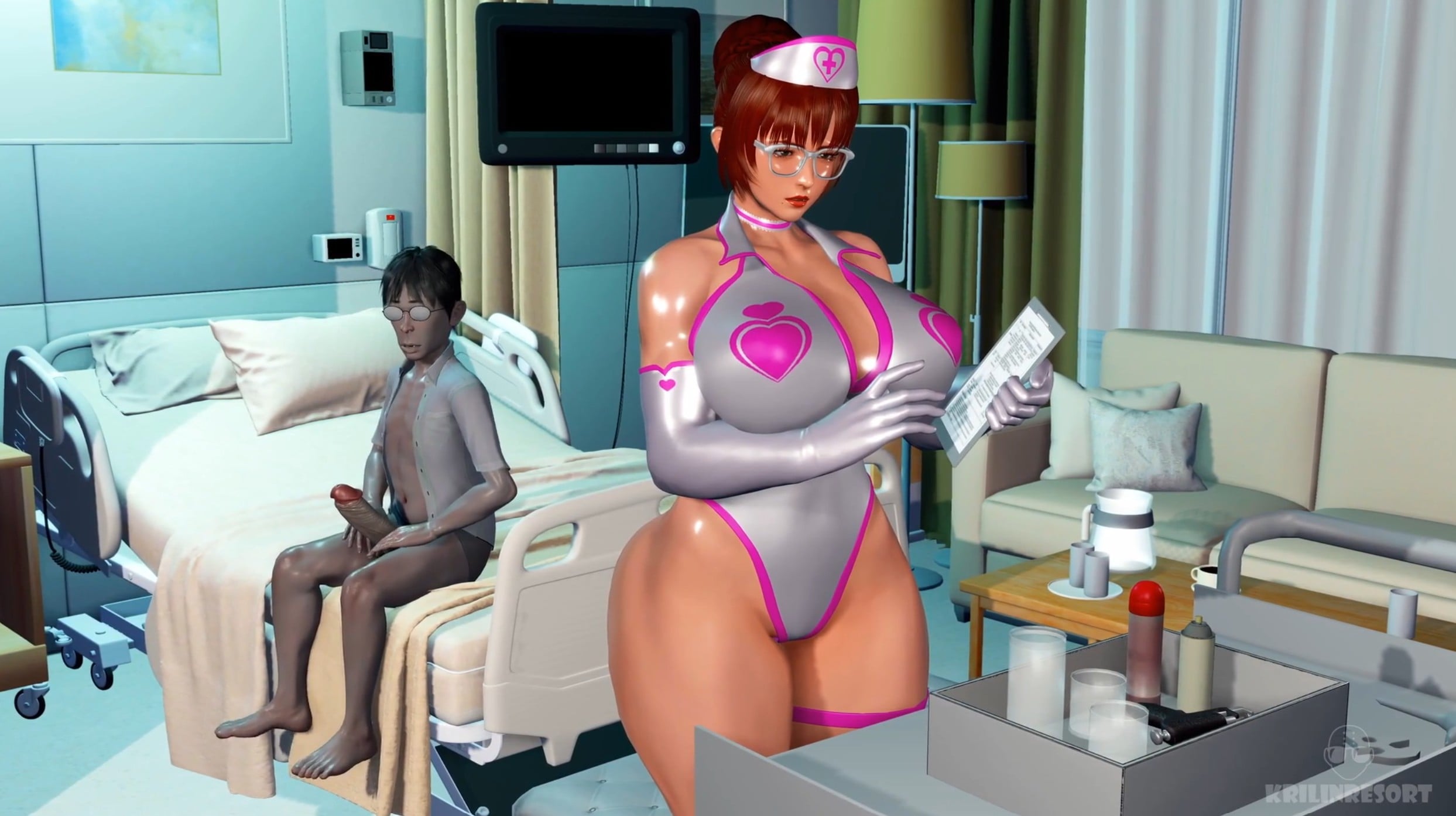 NURSE FIONA’S SPECIAL TREATMENT [Krilinresort]