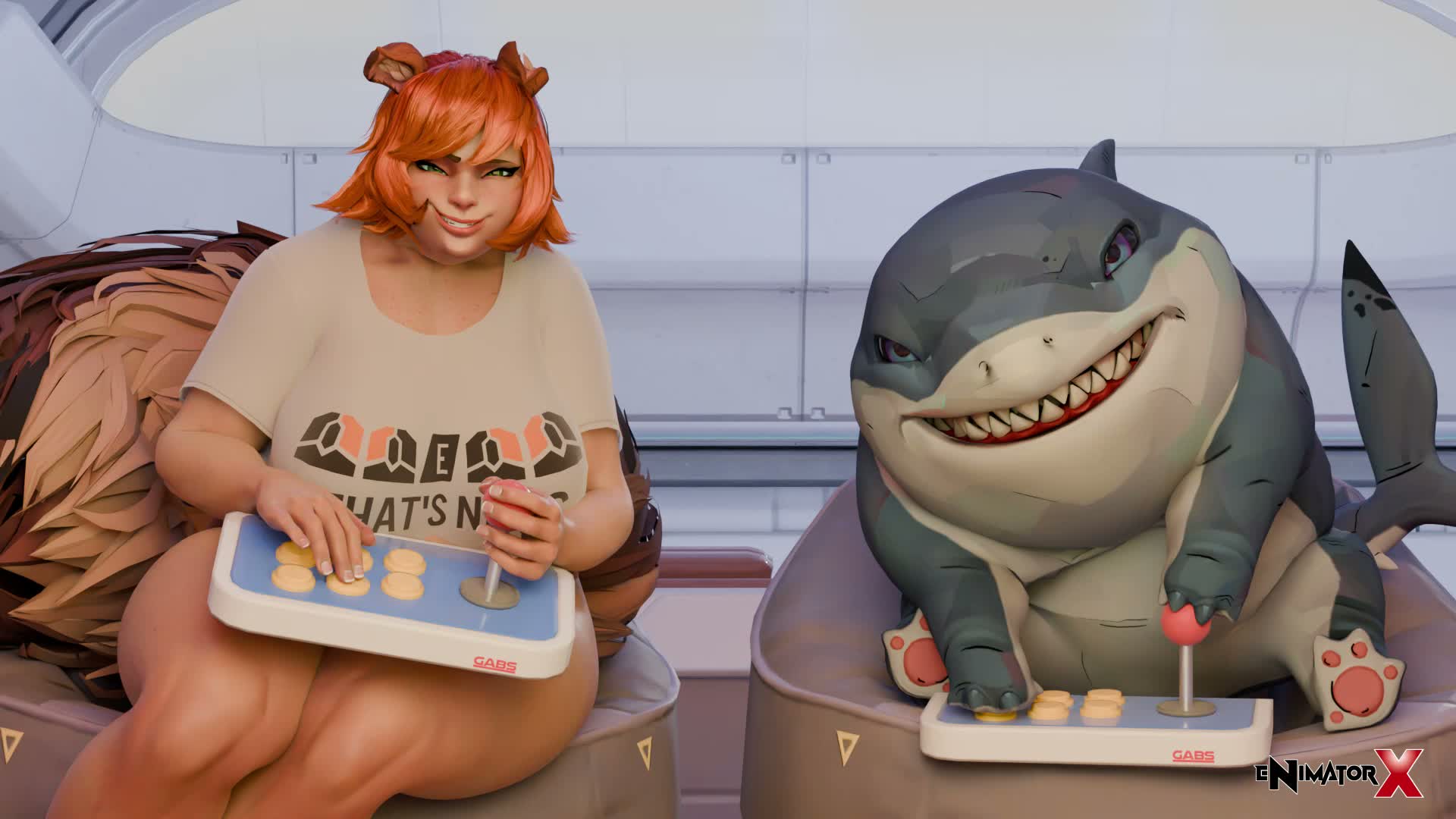 Squirrel Girl X Jeff – Staying Mehllow [eNimatorX]