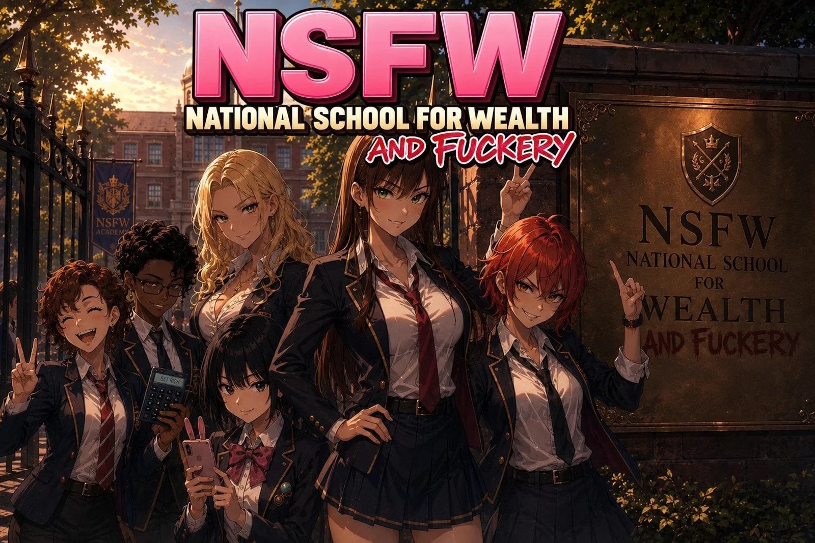 NSFW: National School for Wealth and Fuckery [v0.8.2.1]